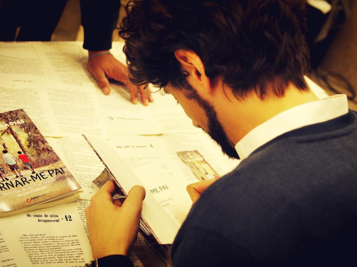 Olha, eu a lançar um&nbsp;livro