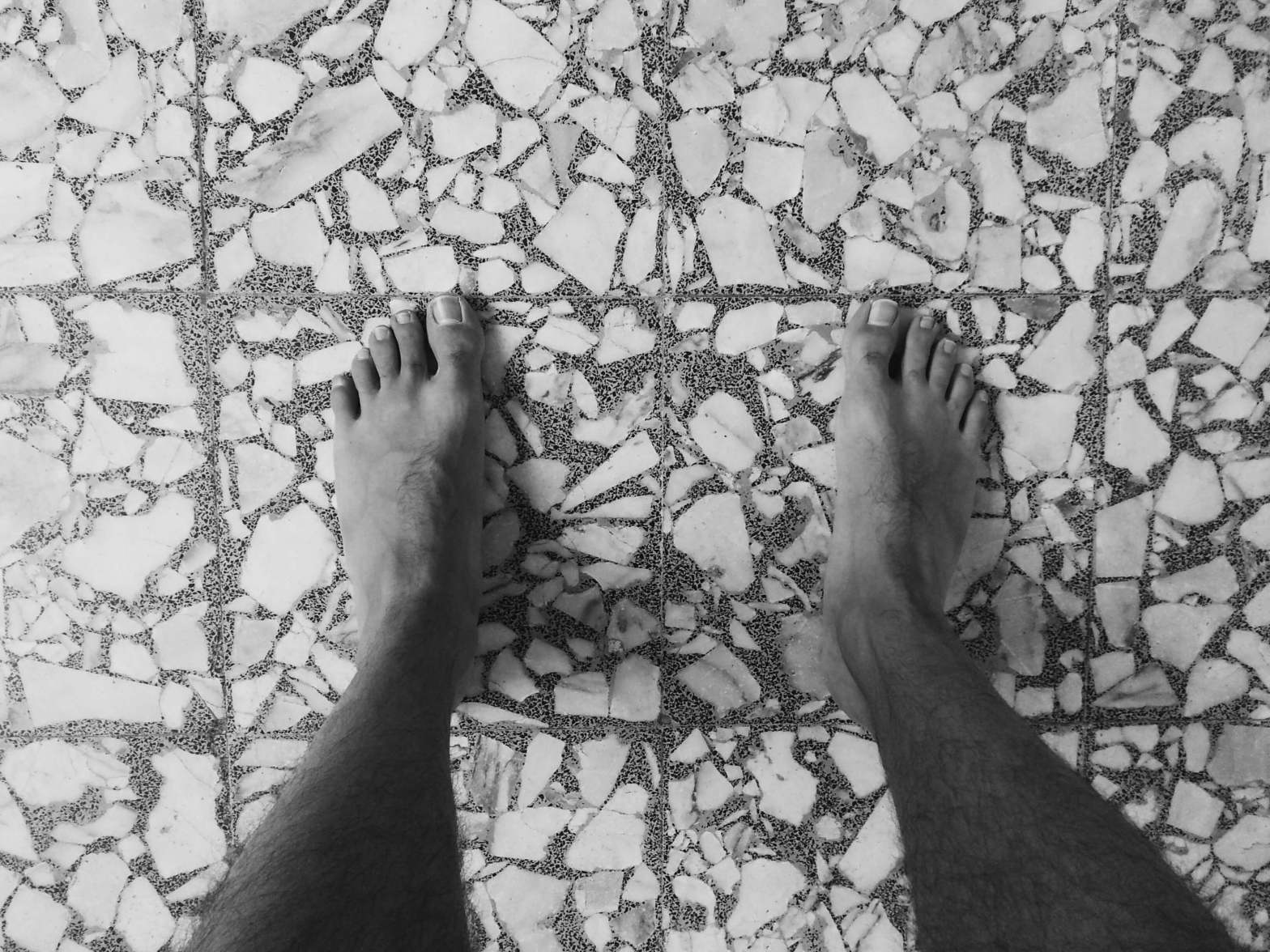 Os meus pés